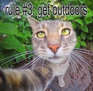 get outdoors